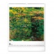 6095-CM Reálszisztéma Falinaptár Claude Monet 48 × 56 cm (2026)