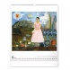 6095-FK Reálszisztéma Falinaptár Frida Kahlo 48 × 56 cm (2026)