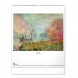 6095-IM Reálszisztéma Falinaptár Impressionism 48 × 56 cm (2026)