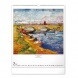 6095-IM Reálszisztéma Falinaptár Impressionism 48 × 56 cm (2026)