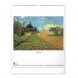 6095-IM Reálszisztéma Falinaptár Impressionism 48 × 56 cm (2026)