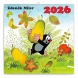 6096-LM Reálszisztéma Lemeznaptár The Little Mole DIY: 50 stickers, 30 × 30 cm (2026)