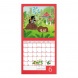6096-LM Reálszisztéma Lemeznaptár The Little Mole DIY: 50 stickers, 30 × 30 cm (2026)