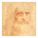 6097-LV Reálszisztéma Lemeznaptár Leonardo da Vinci 30 × 30 cm (2026)