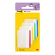 3M Post-it indexcímke, erős (50,8x38 mm, 4x6db, bliszter) átlátszó, 4-féle
