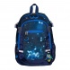 Schneiders junior hátizsák (35x25x12 cm 11l) kék, csillagos (6)