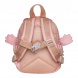 Schneiders ovis hátizsák (27x18,5x11 cm 6l) rózsaszín, capybarás (6)