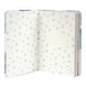 Emlékkönyv 3D B6 96lapos vonalas, kockás, sima Disney Pastel Stitch Love