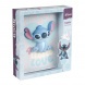 Emlékkönyv 3D B6 96lapos vonalas, kockás, sima Disney Pastel Stitch Love