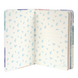 Emlékkönyv 3D B6 96lapos vonalas, kockás, sima Disney Pastel Stitch Desserts