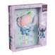 Emlékkönyv 3D B6 96lapos vonalas, kockás, sima Disney Pastel Stitch Desserts