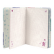 Emlékkönyv 3D B6 96lapos vonalas, kockás, sima Disney Pastel Stitch Love More