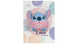 Emlékkönyv 3D B6 96lapos vonalas, kockás, sima Disney Pastel Stitch Love More