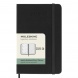 MOLESKINE Határidőnapló 2025/26 18 hónap, heti, kemény borítású, fekete (P)