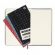 MOLESKINE Határidőnapló 2025/26 18 hónap, heti, kemény borítású, fekete (P)
