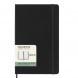 MOLESKINE Határidőnapló 2023/24 18 hónap, heti, kemény borítású, fekete (L). MEGSZŰNT