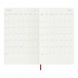 MOLESKINE Határidőnapló 2026/27 18 hónap, heti, puha borítású, skarlát piros (L)