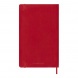MOLESKINE Határidőnapló 2026/27 18 hónap, heti, puha borítású, skarlát piros (L)