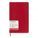 MOLESKINE Határidőnapló 2026 12 hónap, Napi, puha borító, PIROS (L)