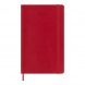 MOLESKINE Határidőnapló 2026 12 hónap, Napi, puha borító, PIROS (L)