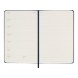 MOLESKINE Határidőnapló 2026 12 hónap, Heti, kemény borító, ZAFÍR KÉK (P)