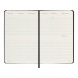 MOLESKINE Határidőnapló 2026 12 hónap, Heti, kemény borító, FEKETE (P) Vertikális