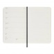 MOLESKINE Határidőnapló 2026 12 hónap, Heti, puha borító, FEKETE (P)