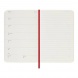 MOLESKINE Határidőnapló 2026 12 hónap, Heti, puha borító, PIROS (P)