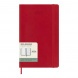 MOLESKINE Határidőnapló 2026 12 hónap, Heti, puha borító, PIROS (L)