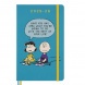 MOLESKINE Határidőnapló 2025/26 18 hónap, heti, kemény borítású, PEANUTS CHARLIE & LUCY (L)