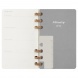 MOLESKINE Spirál Határidőnapló 2026 12 hónap, ACADEMIC kemény borító, FEKETE (L)