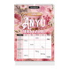 LIZZYCALENDAR FALINAPTÁR B4 SPIRÁL ANYU TERVEZŐJE SCRAPBOOK STYLE