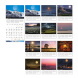 LIZZYCALENDAR FALINAPTÁR LEMEZ NAGY 29x29 HOLD (ASZTROLÓGIAI)