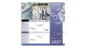 LIZZYCALENDAR HŰTŐMÁGNES NAPTÁR 2 HETI ANYU TERVEZŐJE SCRAPBOOK STYLE