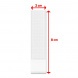TESA 77721 POWERSTRIPS CLICK öntapadós tépőzár csíkok (M) 4 x 2db