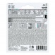 TESA 77721 POWERSTRIPS CLICK öntapadós tépőzár csíkok (M) 4 x 2db