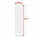TESA 77722 POWERSTRIPS CLICK öntapadós tépőzár csíkok (L) 4 x 2db
