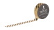 Rössler mintás ragasztószalag (10m x 15mm) arany csíkos (6)