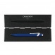Carandache rollertoll fémdobozban, sötétkék, kék tintával, 849 Classic Line
