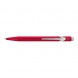 Carandache golyóstoll fémdobozban, piros, kék tintával, 849 Colormat-X Line