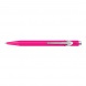Carandache golyóstoll fémdobozban, pink, kék tintával, 849 Fluo-X Line