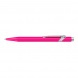 Carandache golyóstoll fémdobozban, pink, kék tintával, 849 Fluo-X Line