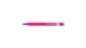 Carandache golyóstoll fémdobozban, pink, kék tintával, 849 Fluo-X Line