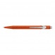 Carandache golyóstoll fémdobozban, narancssárga, kék tintával, 849 Colormat-X Line