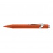 Carandache golyóstoll fémdobozban, narancssárga, kék tintával, 849 Colormat-X Line