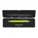 Carandache golyóstoll fémdobozban, citromsárga, kék tintával, 849 Fluo-X Line