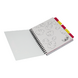 Spirál notesz B5 100lapos Disney Black Stitch Relax