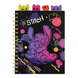 Spirál notesz A5 100lapos Disney Black Stitch