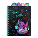 Spirál notesz A5 100lapos Disney Black Stitch Time to Chill