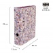 Pukka Pad iratrendező, 7 cm, Bloom Blue, virágos